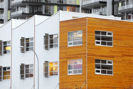 "Urban homes located in Victoria, British Columbia."